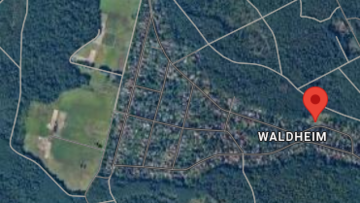 Lage Waldheim